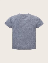 Majica s Henley izrezom - Modra_2851417