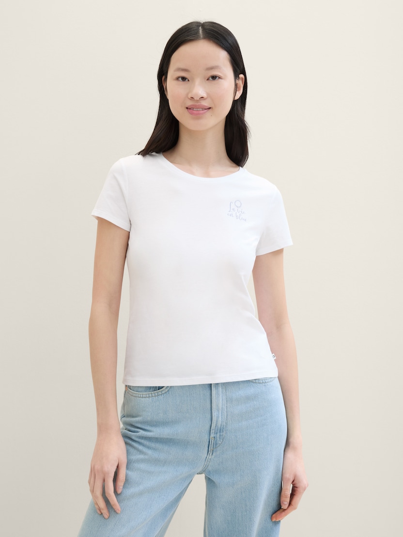 Majica s printom - Bijela-1043624-20000-14