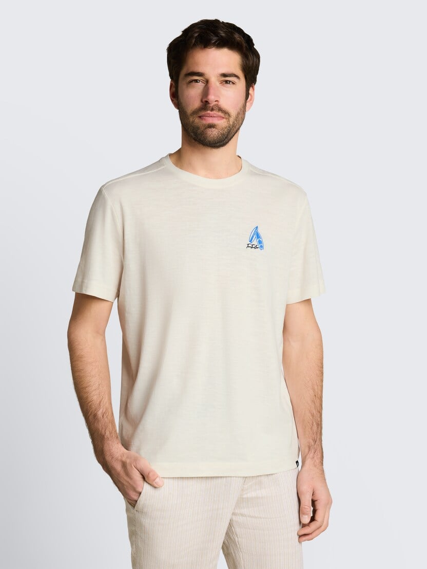 Tricou cu imprimeu - Alb_1613074