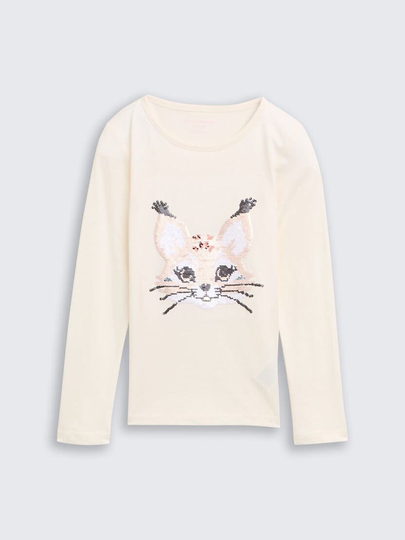 Majica s potiskom - Bela_1905360