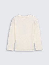 Majica s potiskom - Bela_3878487