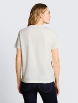 Tricou cu imprimeu - Alb_3978485