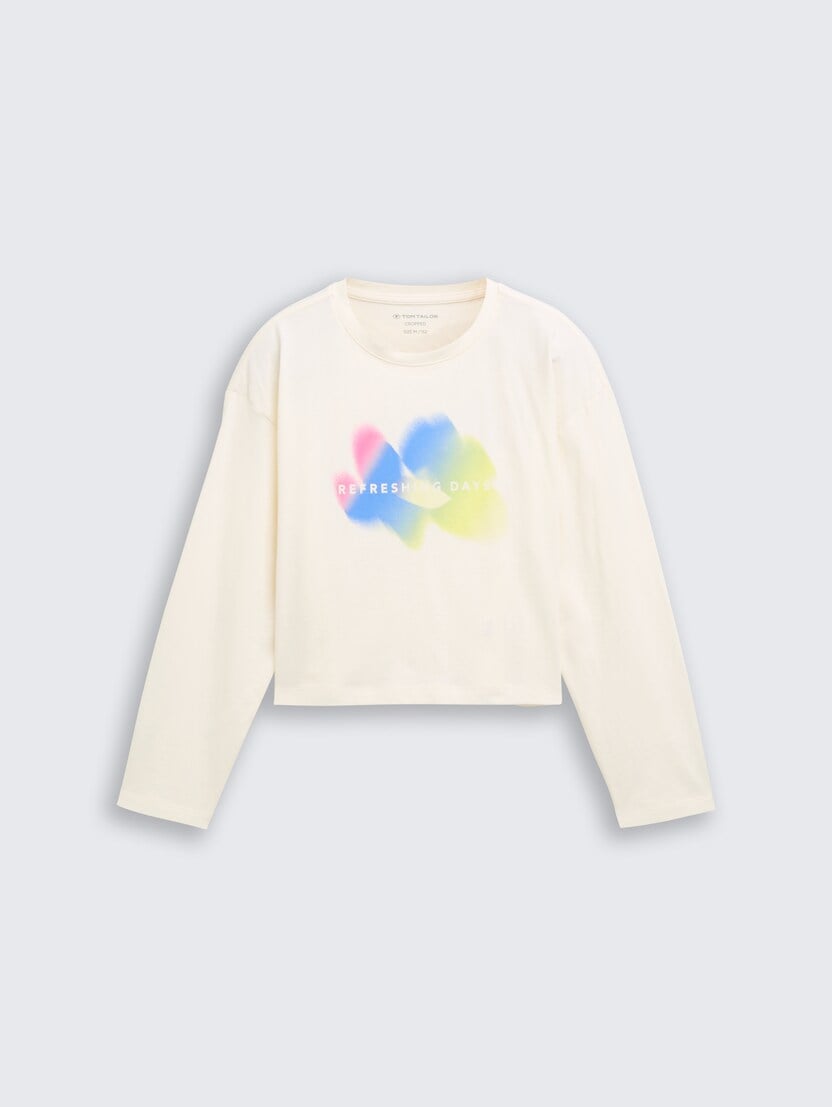 Tricou cu imprimeu - Alb_465140