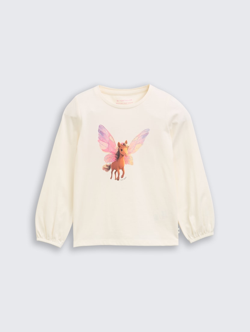 Majica s printom - Bijela