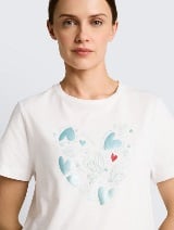 Tricou cu imprimeu - Alb_6026888