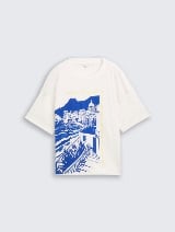 Tricou cu imprimeu - Alb_6968217