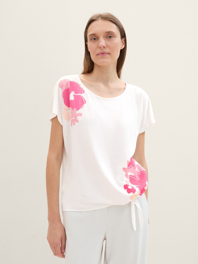 Majica s printom - Bijela