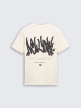 Tricou cu imprimeu - Alb_9003409