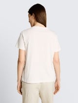 Tricou cu imprimeu - Bej_4719216