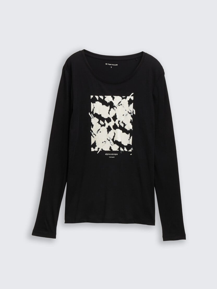 Majica sa printom - Crna_1326388