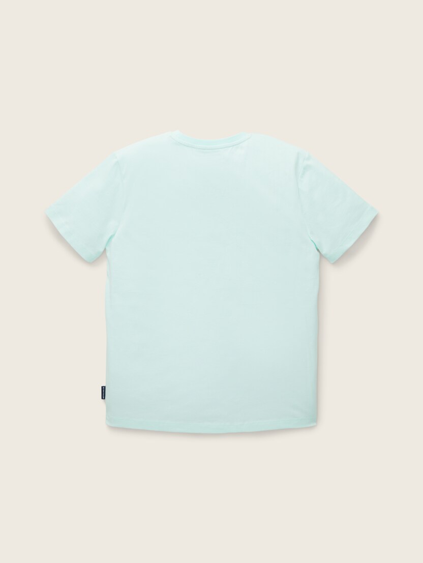 Majica s potiskom - Modra_1033249