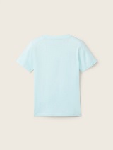 Majica s potiskom - Modra_2253512
