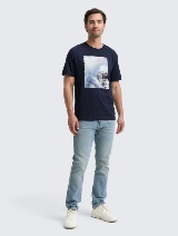 Majica s printom - Plava_2559015