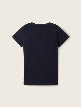 Majica s potiskom - Modra_2599019