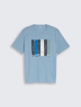 Tricou cu imprimeu - Albastru_3366919