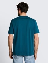 Tricou cu imprimeu - Albastru_3577118