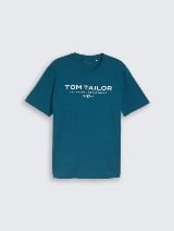 Tricou cu imprimeu - Albastru_3577118
