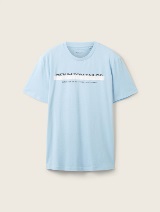 Majica s potiskom - Modra_4685820
