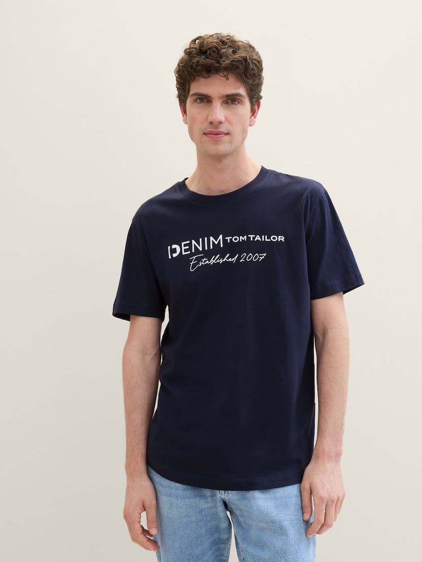 Majica s printom - Plava