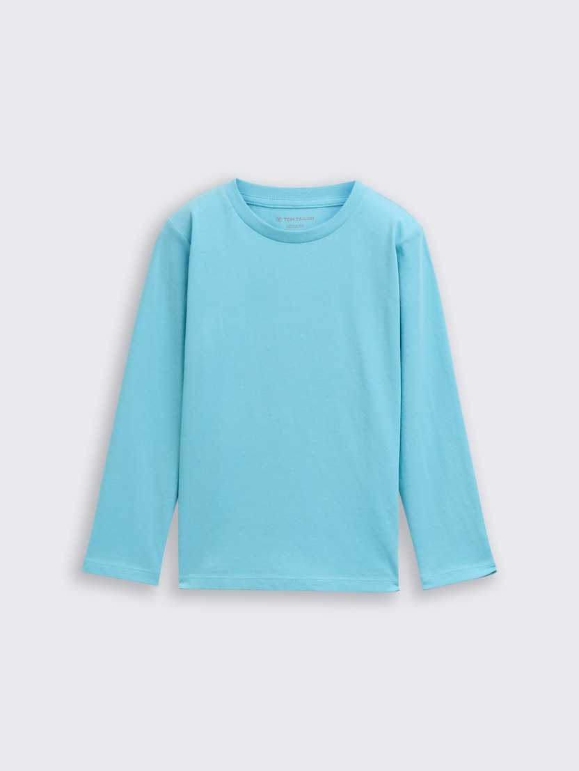 Majica s potiskom - Modra_5572030