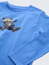 Majica sa printom - Plava_591164