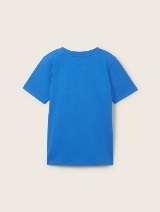 Majica s potiskom - Modra_7470076