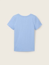 Majica s potiskom - Modra_8815360