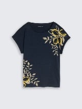 Tricou cu imprimeu - Albastru_9827270