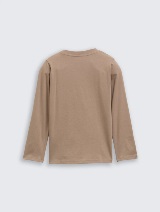 Majica sa printom - Smeđa_7017345