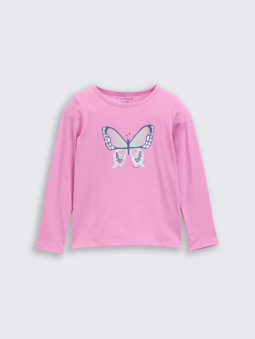 Majica sa printom - Roze-1047428-38339-15