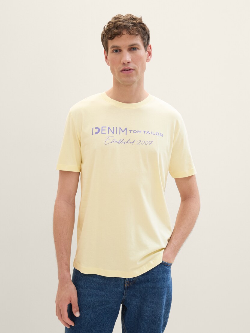 Majica sa printom - Žuta