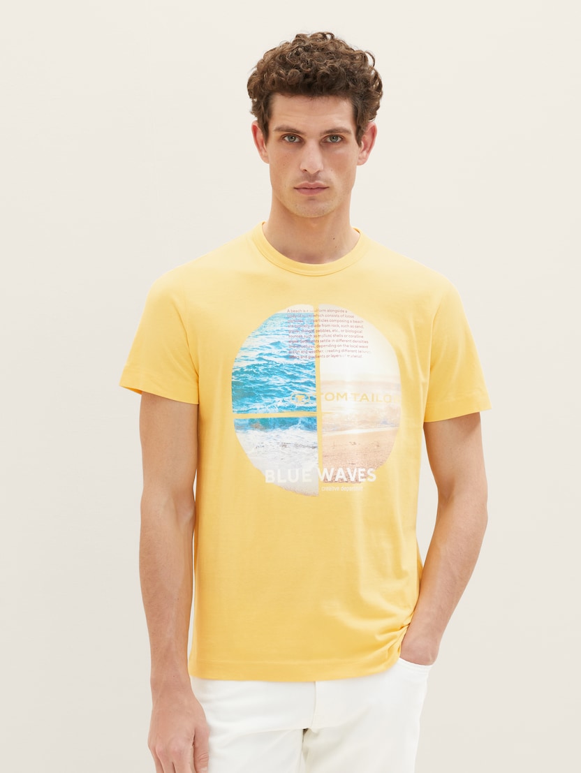 Majica s printom - Žuta