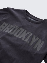 Majica s printom - Siva_7902678