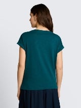 Tricou cu imprimeu - Verde_1277631