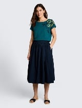 Tricou cu imprimeu - Verde_1277631