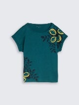 Tricou cu imprimeu - Verde_1277631