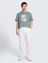 Tricou cu imprimeu - Verde_4683662