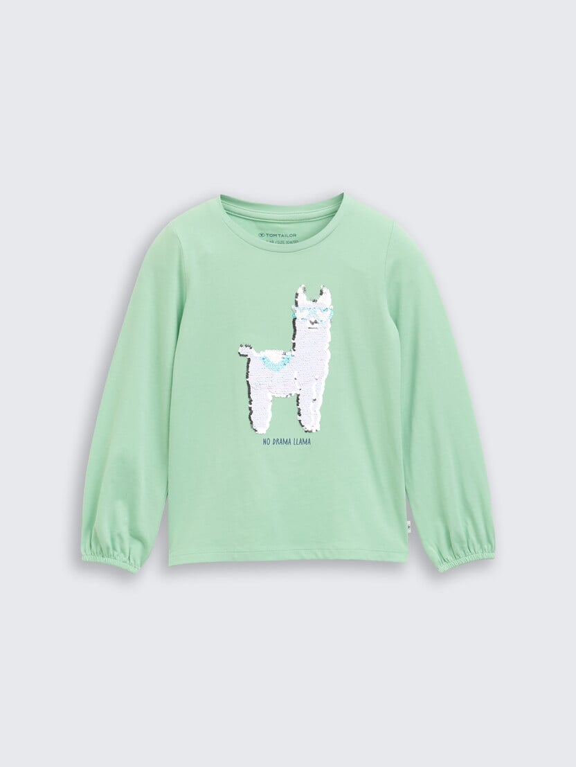 Majica s printom - Zelena_60694