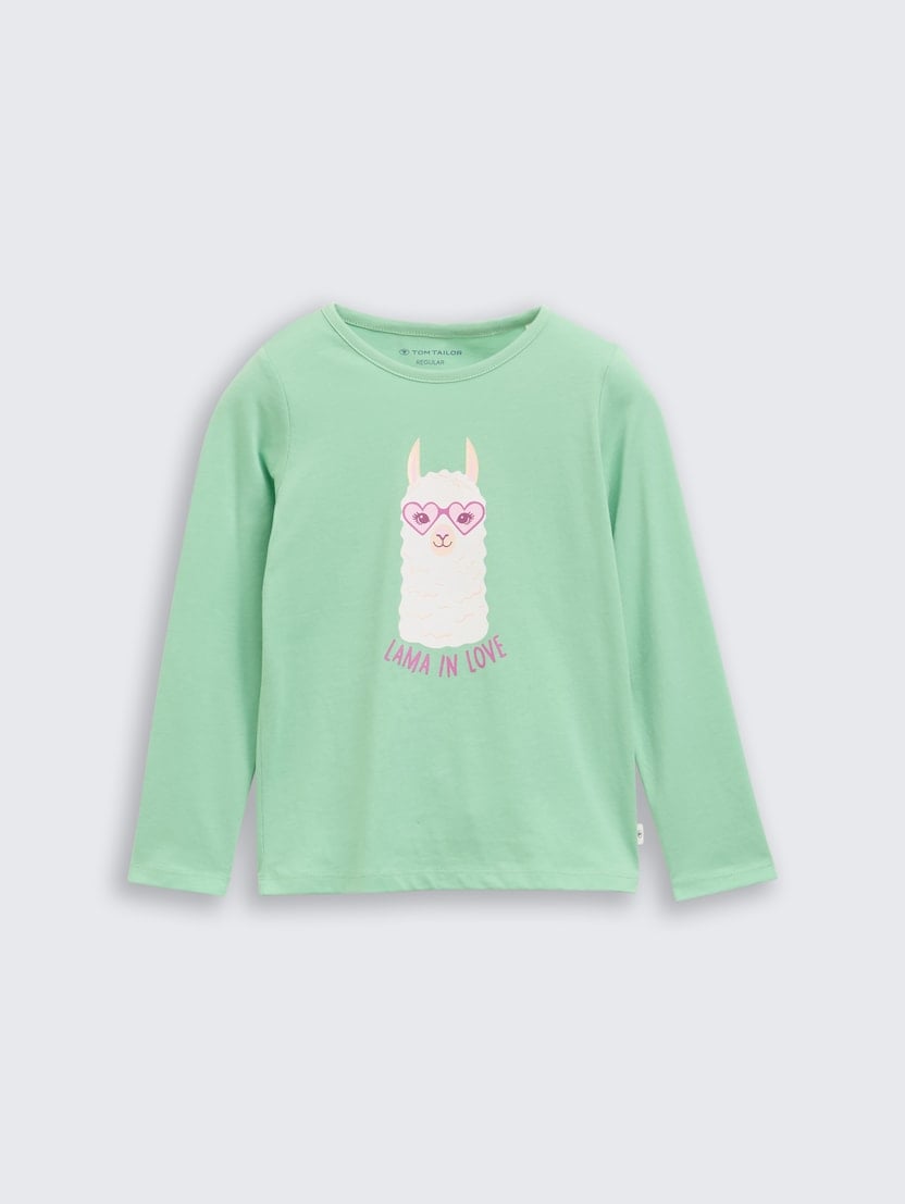 Majica s printom - Zelena_7298427