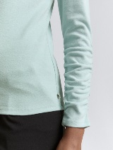 Majica sa stojećom kragnom - Plava_6561136