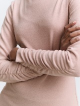 Majica sa stojećom kragnom - Roze_2089508