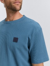 Strukturirana majica - Plava_2817665