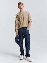 Strukturirana majica - Smeđa_7787230