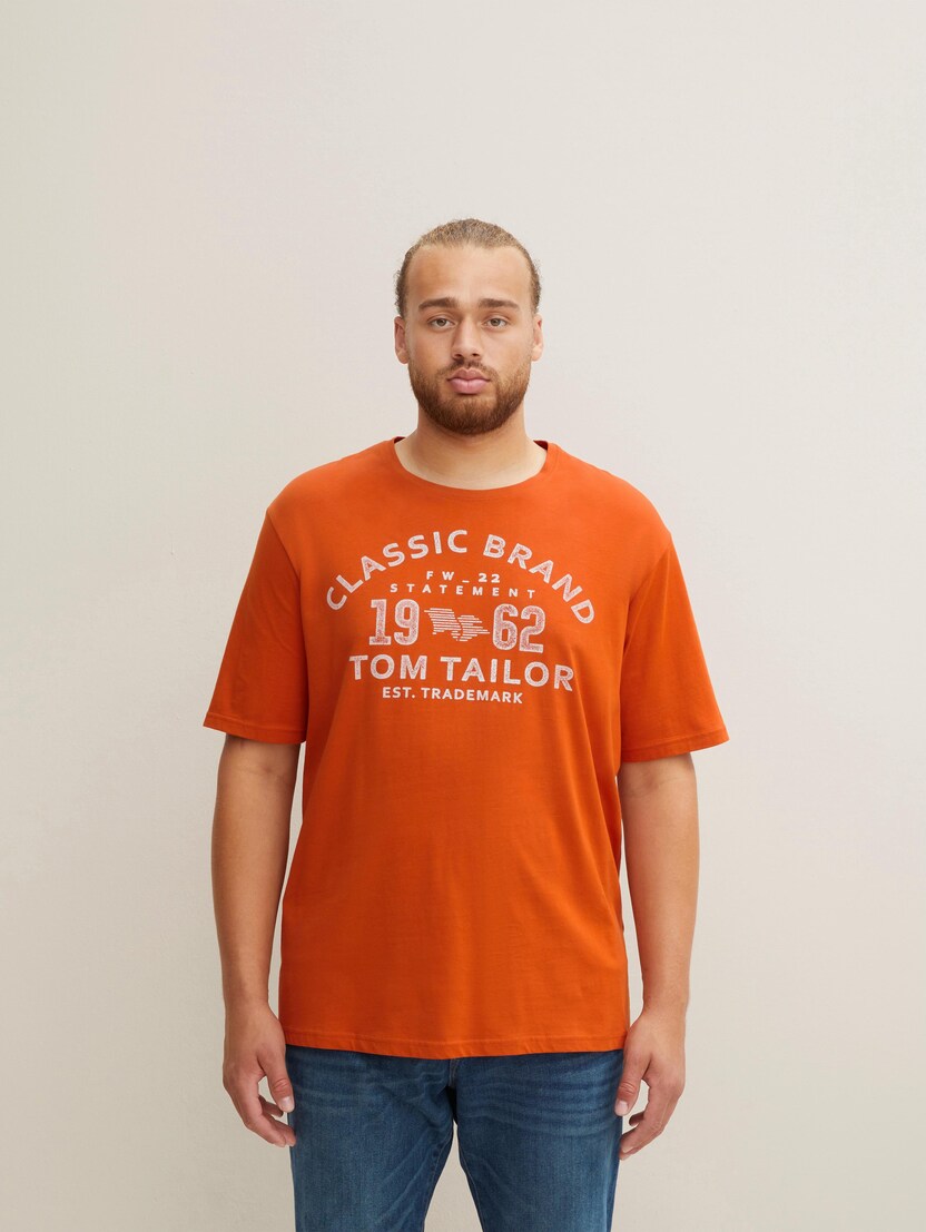 Majica z logotipom - Oranžna_5217765