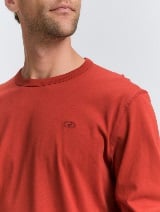 Tricou cu logo imprimat - Roşu_3765096