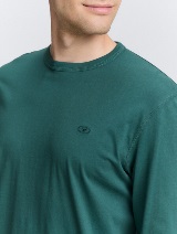 Tricou cu logo imprimat - Verde_547078