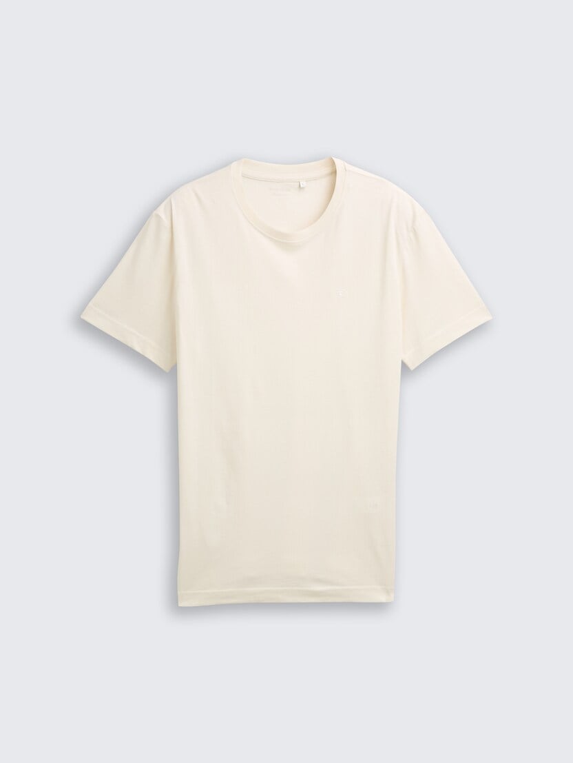 Tricou cu logo  mic - Alb_4255872