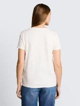 Tricou cu logo  mic - Alb_9699730