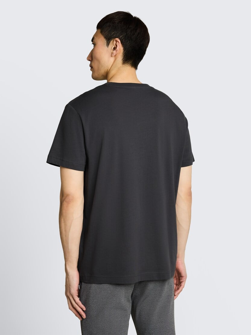 Tricou cu logo  mic - Gri_1245577