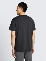 Tricou cu logo  mic - Gri_1245577